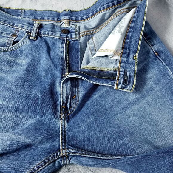 Levis jeans Mens 36×30 Blue Regular Straight Denim - Picture 8 of 13